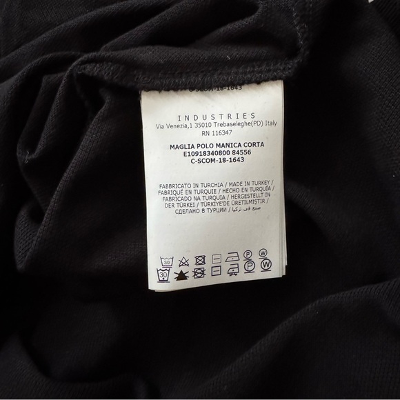 NEW Moncler Logo Patch Cotton Polo Shirt - Picture 12 of 14